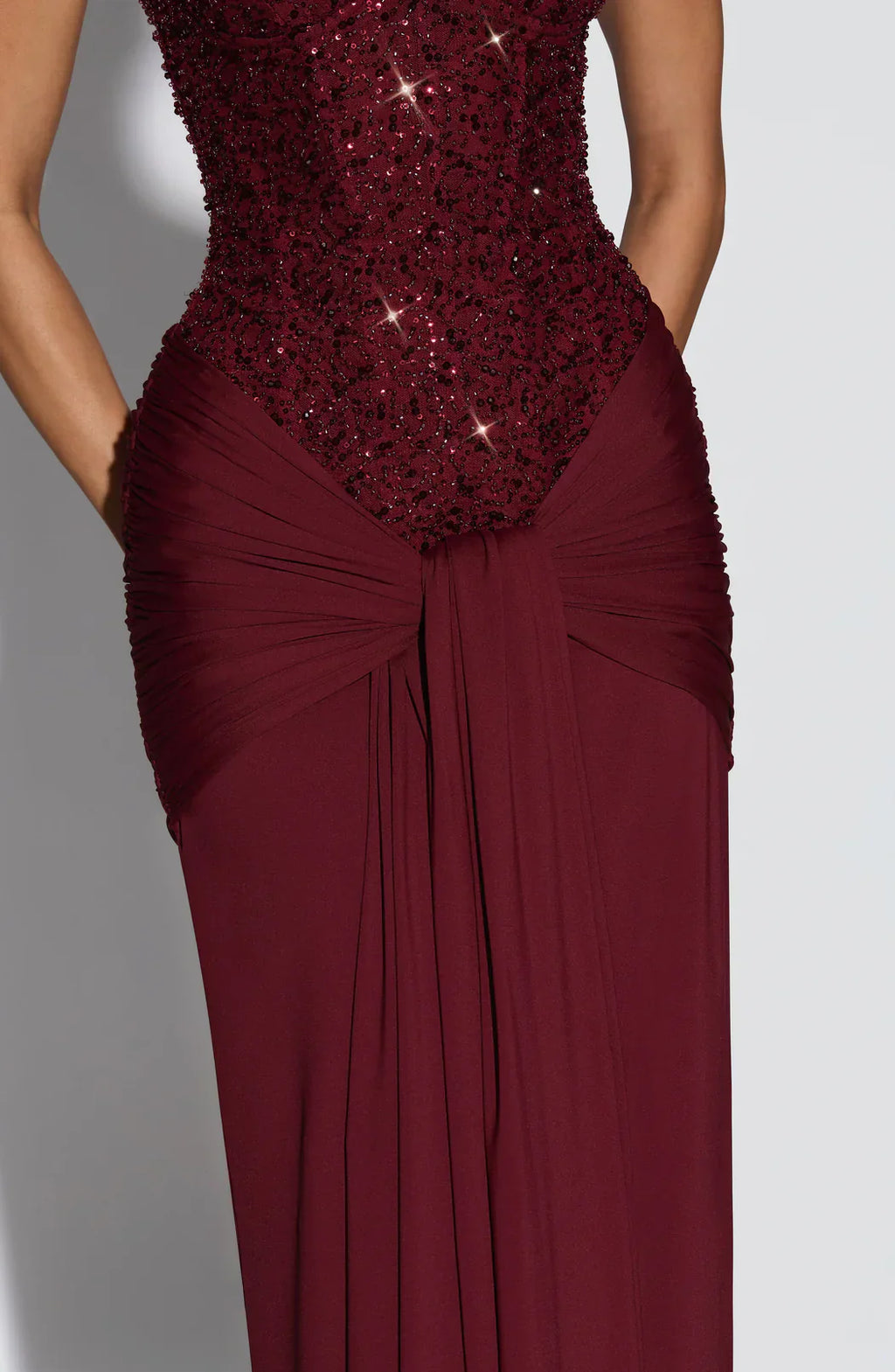 Mirabelle | Corset Strapless Maxi Dress In Elegant Evening Style