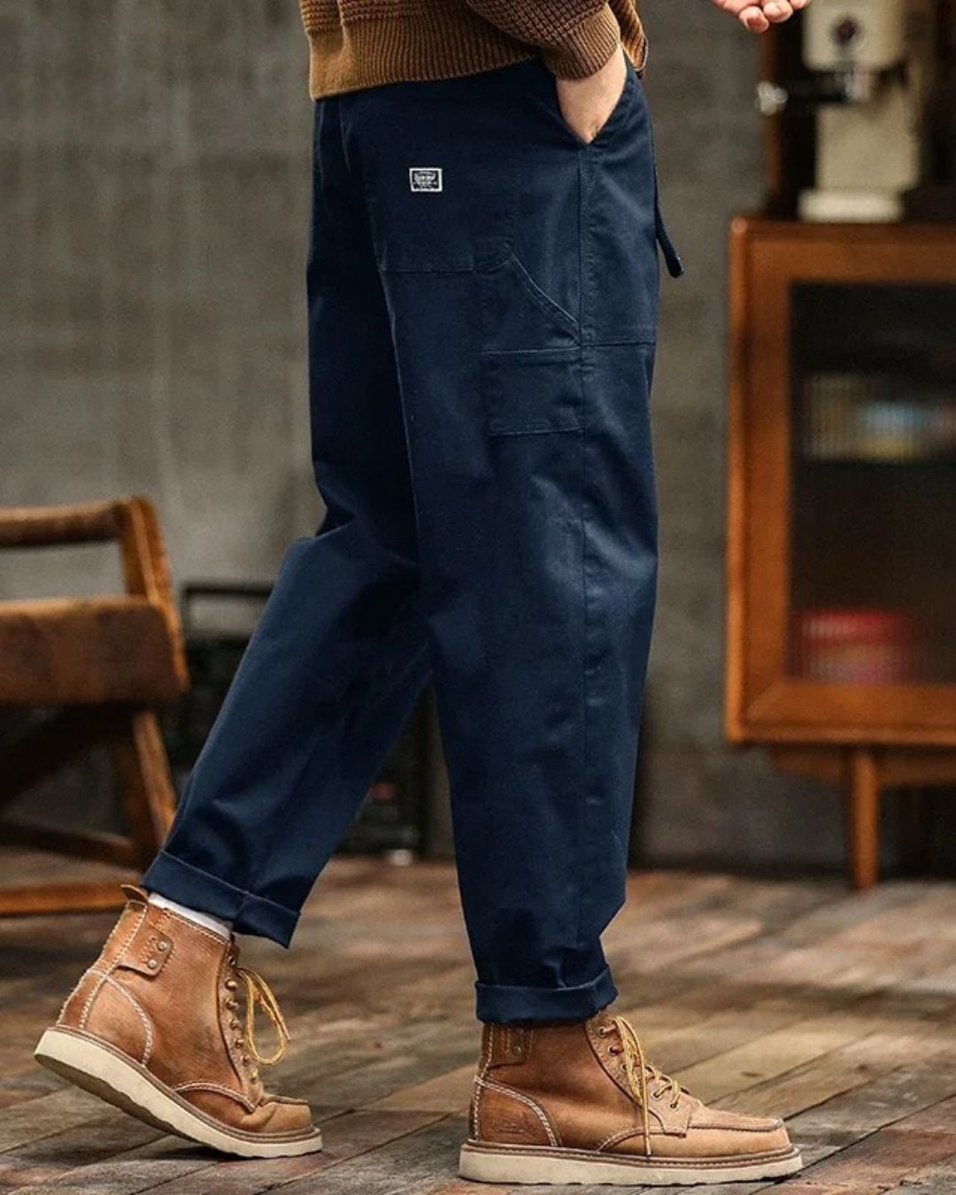 Tatiana | Women Wide Cargo Pants Relaxed Utility Trousers
