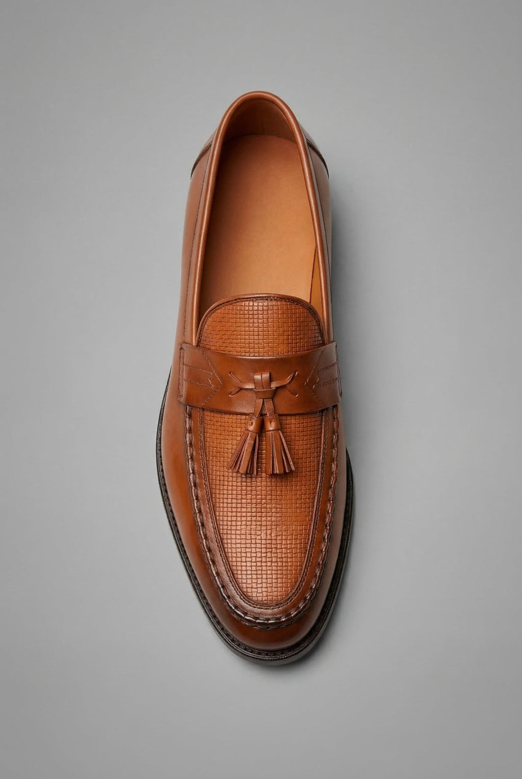 Valentin | Woven Tassel Slip On Loafers For Smart Casual Wear