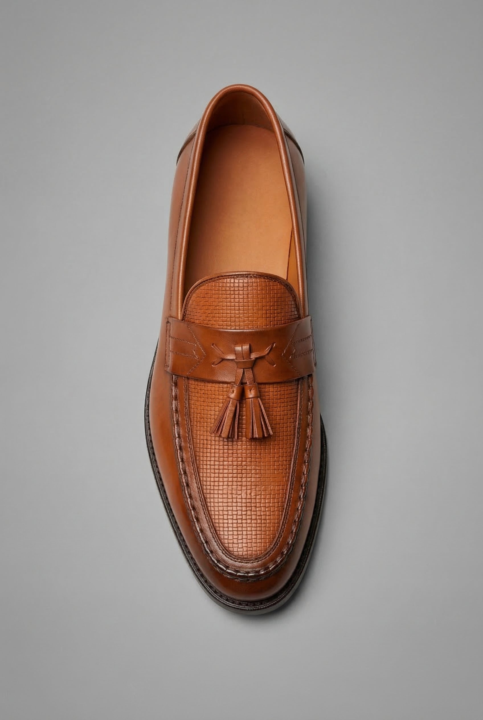 Valentin | Woven Tassel Slip On Loafers For Smart Casual Wear