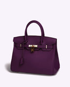 Mathilde | Oversized Leather Overalls Handbag Tote