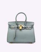 Mathilde | Oversized Leather Overalls Handbag Tote