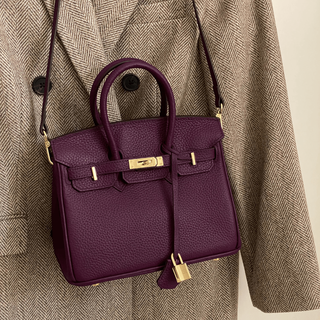 Mathilde | Oversized Leather Overalls Handbag Tote
