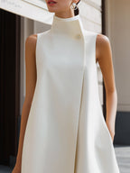Ophelia | High-Neck Dress Coat Garden Party Maxi