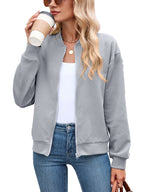 Georgiana | Cropped Brown Quilted Leather Puffer Bomber Jacket
