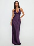 Mirabelle | Floral Halter Maxi Dress For Wedding Guest