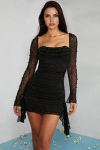 Verena | Embellished Bodycon Mini Wedding Guest Dresses