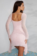 Verena | Embellished Bodycon Mini Wedding Guest Dresses