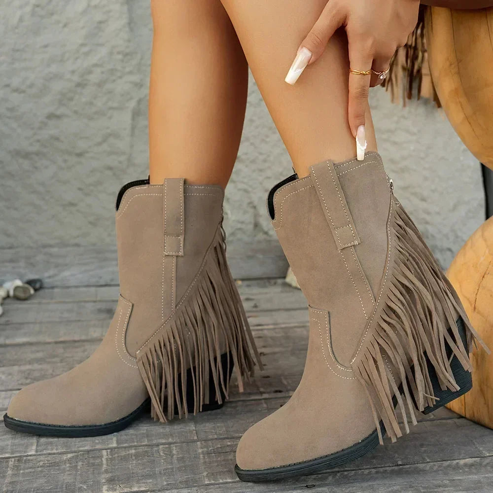 Violaine | Soft Leather Wide Fit Extra Calf Thigh High Ankle Boots