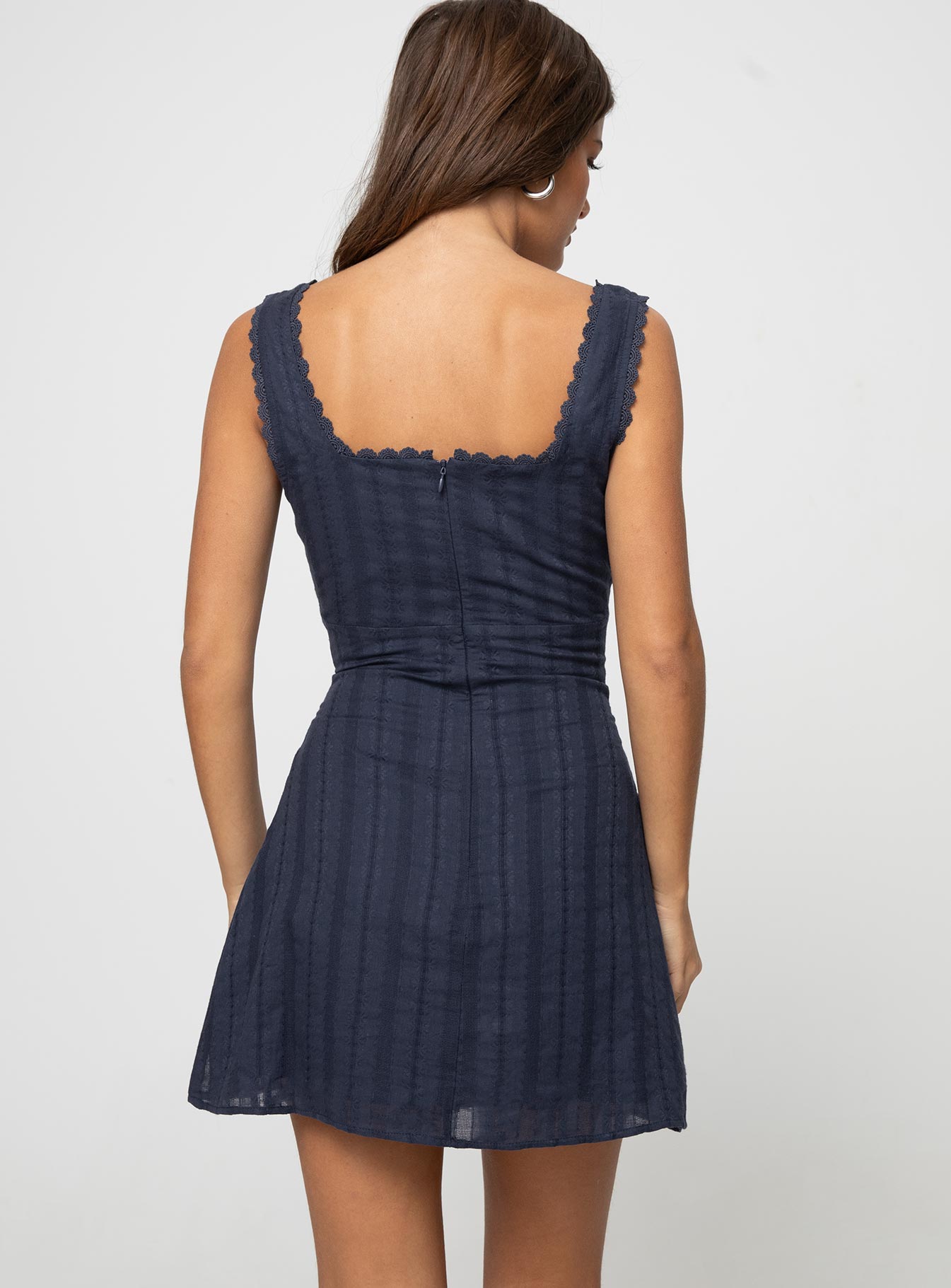 Vivienne | Petite Cocktail Dresses Square Neck Mini Summer