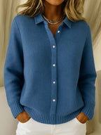 Giselle | Black Shrug Cardigan Ribbed Knit Layering Top