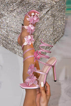 Albane | Rene Caovilla Crystal-Embellished Stiletto Heels
