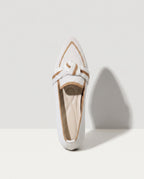 Manon | Pointed Toe Heeled Loafers For Work & Weekends — achterkant