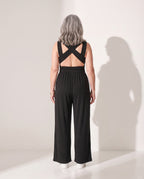 Mathilde | Strapless Wide Leg Jumpsuit Evening Occasion Wear — achterkant