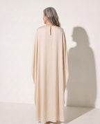 Xanthe | Draped Cape Evening Maxi Dresses For Special Occasions — achterkant
