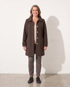 Daphne | Women Oversized Overalls Smart Casual Workwear — Brown