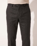 Nikolai | Tailored Mens Casual Slim Fit Pants — detail
