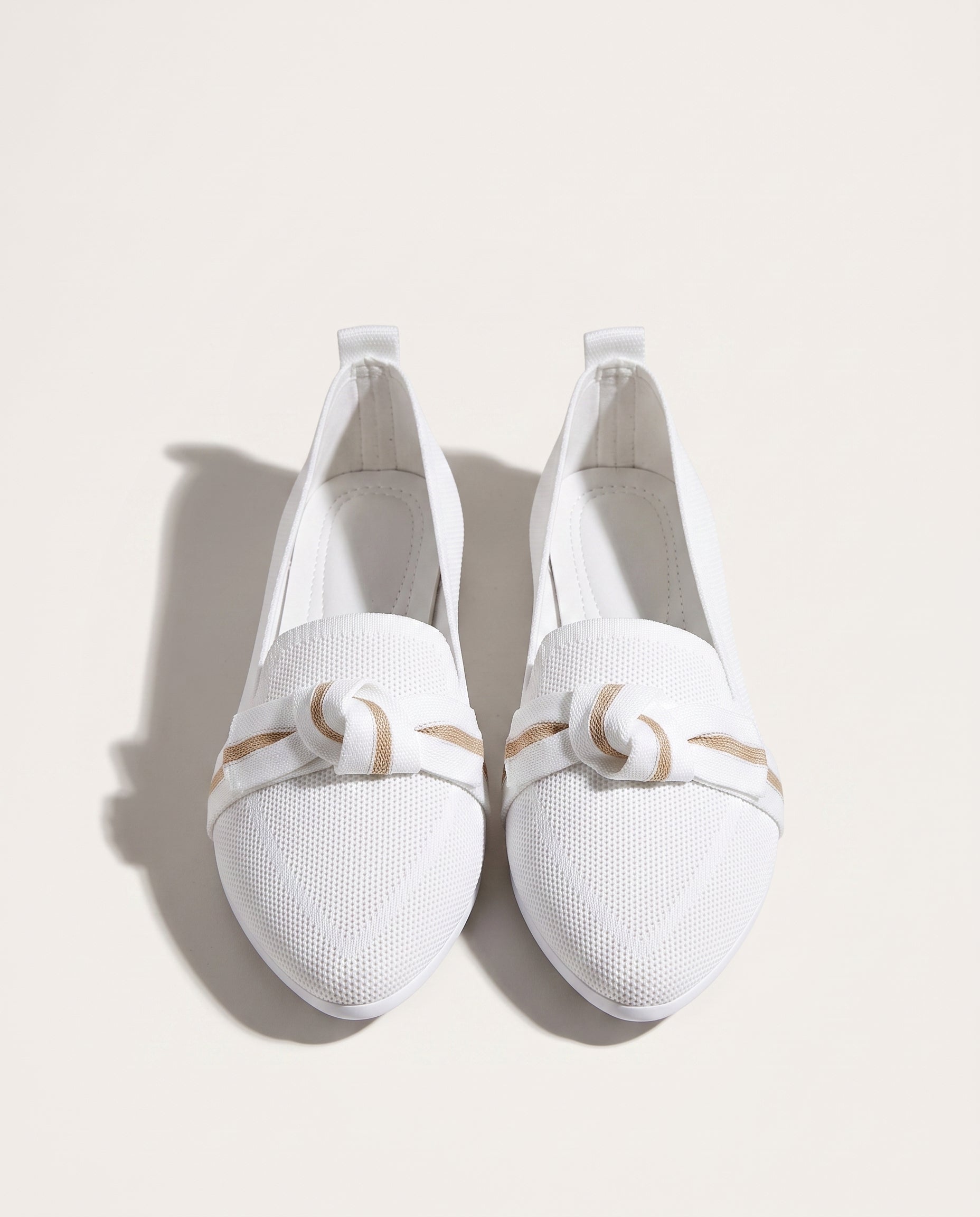Manon | Pointed Toe Heeled Loafers For Work & Weekends — detail