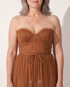 Pascale | Elegant Midi Dresses For Women Wedding Guest Occasion — detail