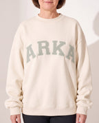 Vivienne | Women Varsity Jacket Oversized Fleece Hoodie — detail