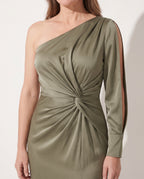 Iliana | One Shoulder Evening Maxi Dresses For Women — detail