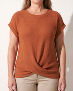 Verena | Waffle Knit Sweater For Everyday Elegance — detail