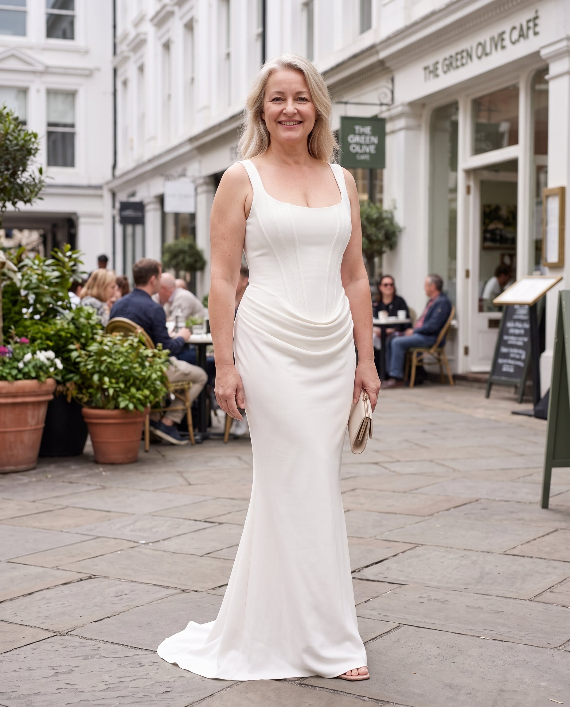 Ursula | Plus Size Special Occasion Dresses Corset Fishtail Maxi — lifestyle