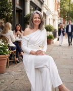 Arabella | One Shoulder Wide Leg Jumpsuit Evening Occasion — lifestyle