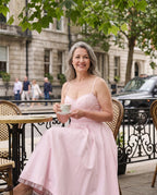 Lucinda | Formal Midi Dress With Corset Bodice & Full Skirt — lifestyle