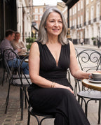 Mathilde | Strapless Wide Leg Jumpsuit Evening Occasion Wear — lifestyle