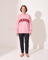 Pink with Red Letters