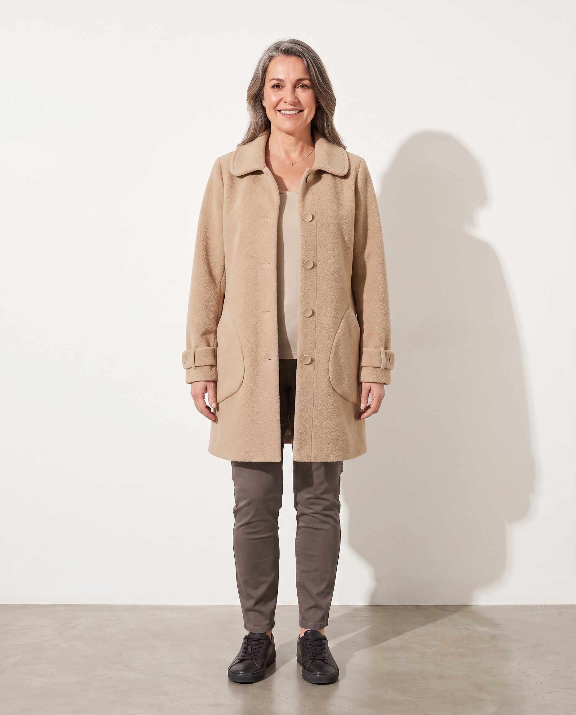 Daphne | Women Oversized Overalls Smart Casual Workwear — voorkant