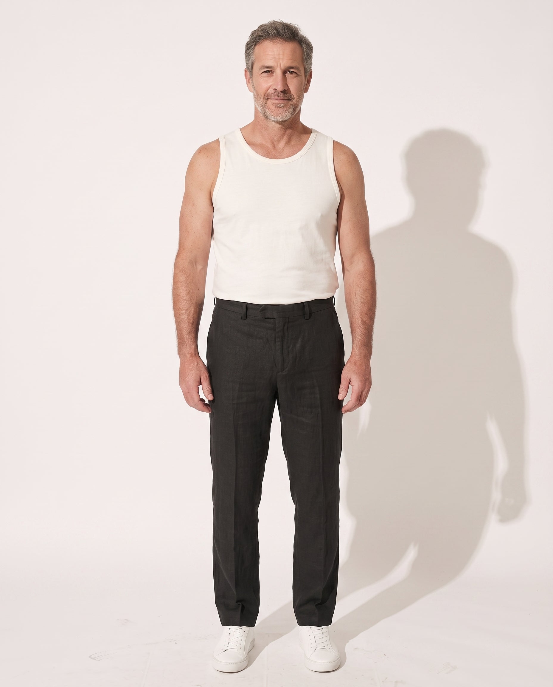 Peregrine | Men Tailored Slim Casual Pants For Spring Summer — voorkant