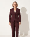 Anouk | Tailored Wide Leg Trousers Blazer Suit Set