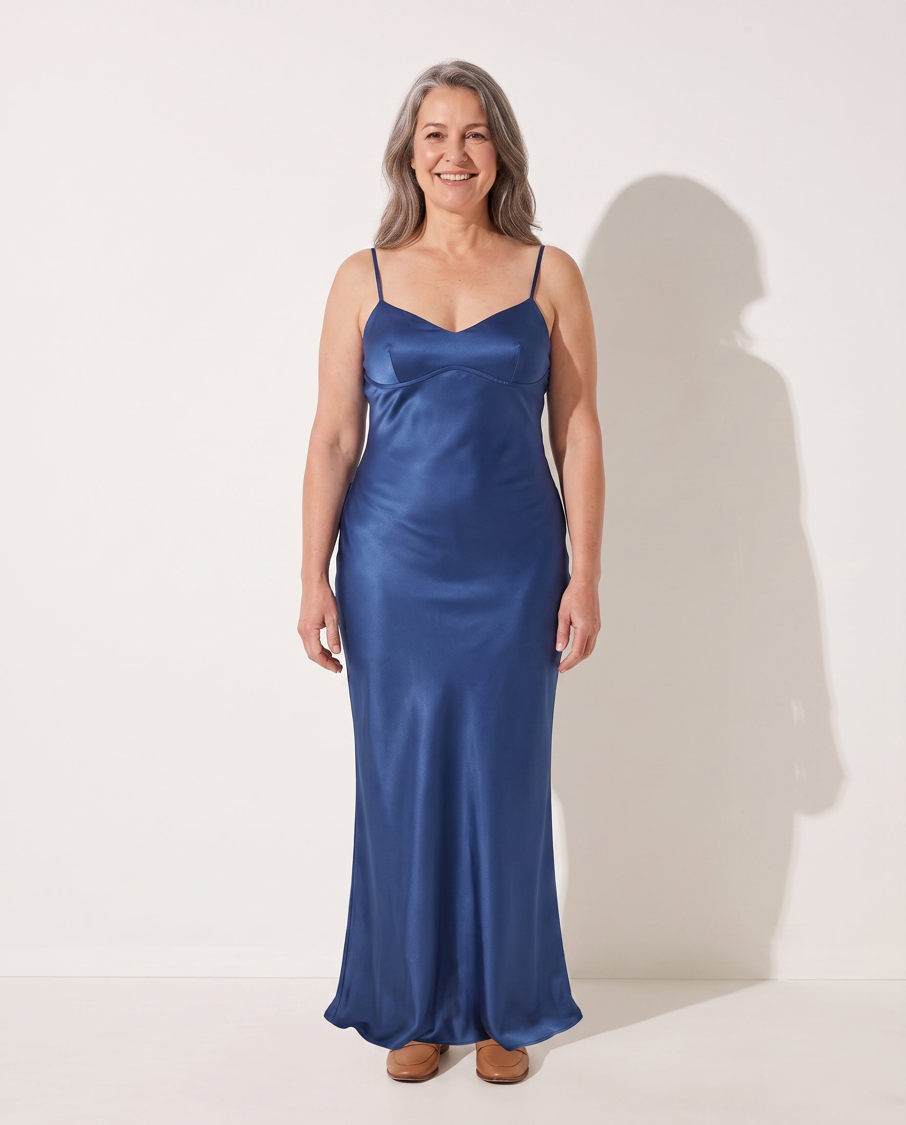 Liliana | Ball Gown Wedding Guest Dress Maxi Floor Length — voorkant