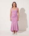 Hermione | Ruched Square Neck Evening Maxi Dresses