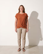 Verena | Waffle Knit Sweater For Everyday Elegance — voorkant