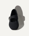 Sidonie | Womens Square Toe Knit Mary Jane Buckle Boots