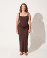 Nadia | Square Neck Winter Wedding Guest Dresses Bodycon Maxi
