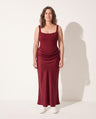Ursula | Women Square Neck Corset Lace Maxi Wedding Dress