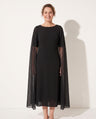 Elodie | Lace Long Sleeve Maxi Wedding Guest Dresses Winter