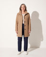 Ninon | Long Wool Blend Winter Down Coat