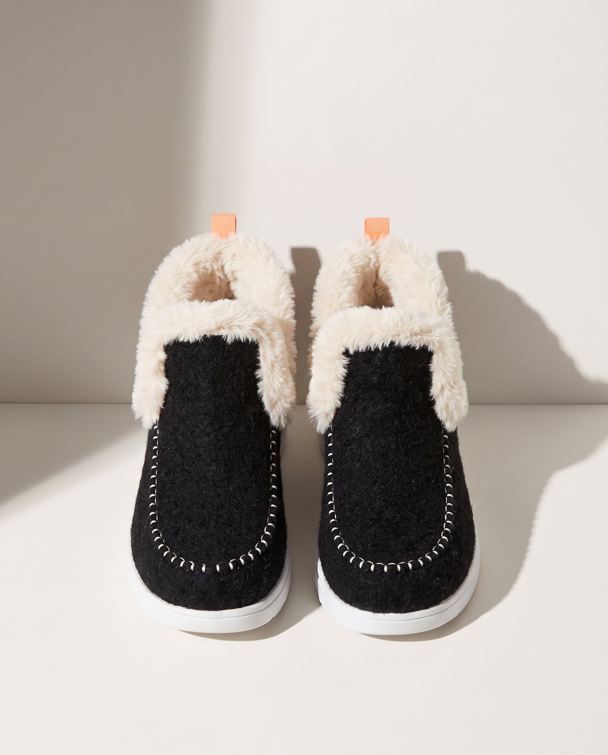 Josephine | Black Brown Heeled Leather Ankle Boots — voorkant