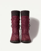 Josephine | Warm Fur Lined Winter Boots For Women — voorkant