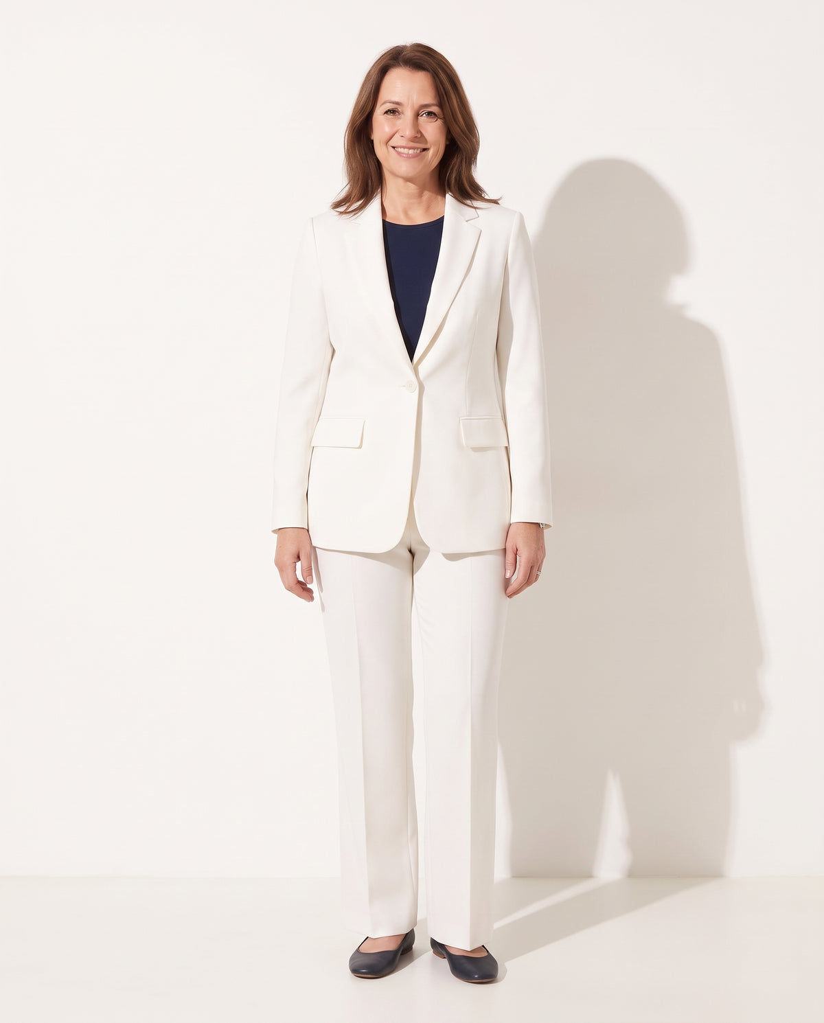 Eulalie | Christmas Outfits Formal Suits Tailored Blazer Set — voorkant