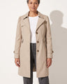 Capucine | Tailored Single-Breasted Trench Coat