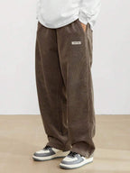 Rosanna | Wide Leg Corduroy Trousers in Relaxed Casual Style