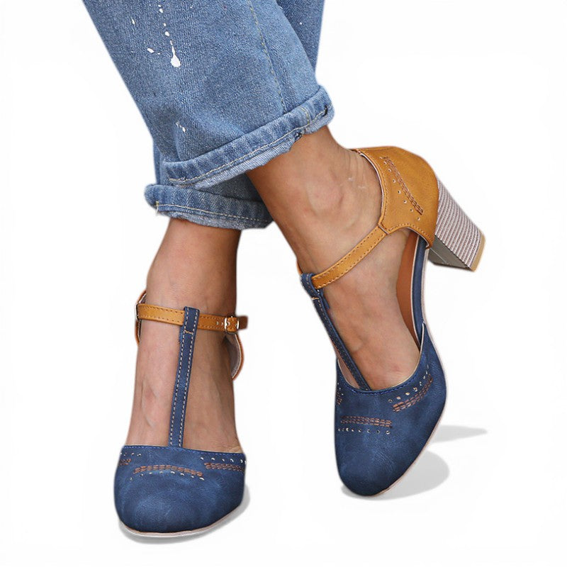 Eloise | Comfortable Block Heels For Work & Special Occasions