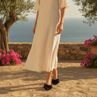 Genevieve | Women's Bow Detail Flat Shoes for Every Day