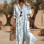 Honorine | Elegant Boho Cover Up Dress